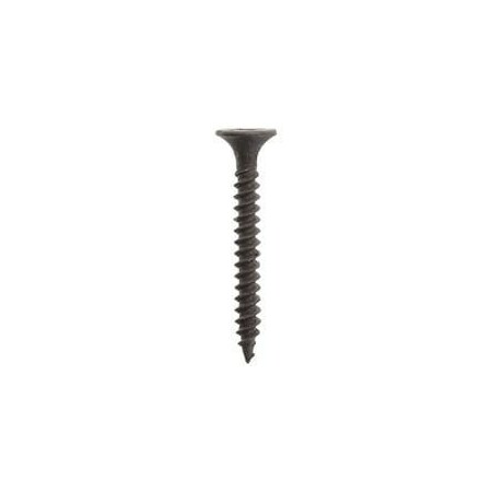 Newport Fasteners Wood Screw, #10, 1-1/2 in, Plain Case Hardened Steel Flat Head Phillips Drive, 4000 PK 467758-4000